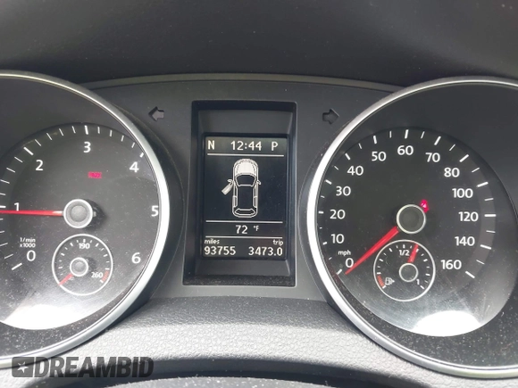 2012 Volkswagen Jetta TDI w/Sunroof & Nav with VIN 3VWPL7AJ5CM697167, listed as a IAAI auction lot 42220468 with 93,755 mi miles and . Bid and sale history available at DreamBid. Image 7.
