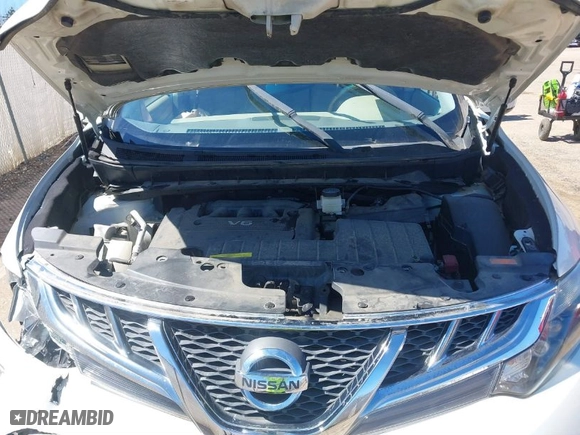 2014 Nissan Murano S with VIN JN8AZ1MU0EW403482, listed as a IAAI auction lot 41806817 with 76,624 mi miles. Bid and sale history available at carsss.com. Image 10.