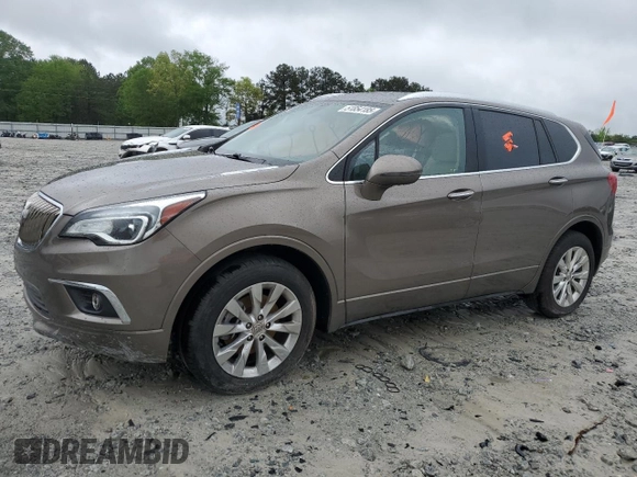 2017 Buick Envision Essence with VIN LRBFXBSA4HD195773, listed as a Copart auction lot 51854185 with 123,969 mi miles and Salvage Title. Bid and sale history available at carsss.com. Image 1.