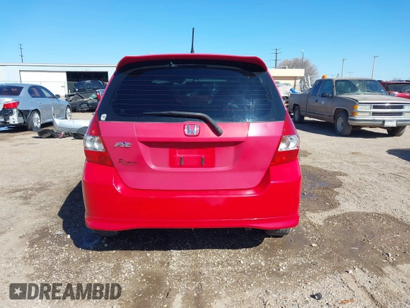 2008 Honda Fit Sport with VIN JHMGD37658S007510, listed as a IAAI auction lot 41508859 with 143,536 mi miles. Bid and sale history available at carsss.com. Image 16.