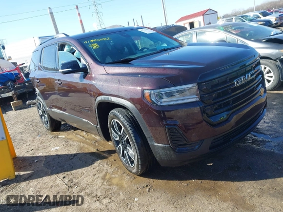2021 GMC Acadia SLE with VIN 1GKKNKLS8MZ174908, listed as a IAAI auction lot 41745082 with 40,178 mi miles and . Bid and sale history available at DreamBid. Image 1.