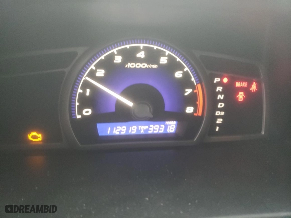 2010 Honda Civic Sdn LX-S with VIN 2HGFA1F60AH526426, listed as a Copart auction lot 42046865 with 112,919 mi miles and Salvage Title. Bid and sale history available at carsss.com. Image 9.