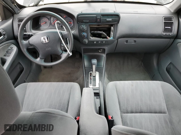 2004 Honda Civic EX with VIN 2HGES26704H507483, listed as a Copart auction lot 48574625 with 181,619 mi miles and Salvage Title. Bid and sale history available at DreamBid. Image 8.