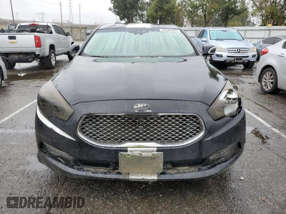 2015 Kia K900 Luxury z VIN KNALW4D41F6022818, wystawiony jako Copart lot #45049265 z przebiegiem Nie podano mil oraz Czysty tytuł • Clean title. Historia ofert i sprzedaży dostępna na DreamBid. Obrazek 5.