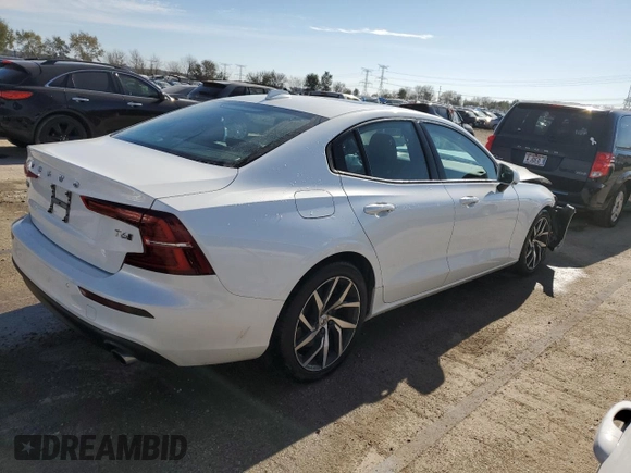 2020 Volvo S60 Momentum with VIN 7JRA22TK8LG037995, listed as a Copart auction lot 74795073 with 43,966 mi miles. Bid and sale history available at carsss.com. Image 3.