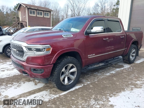 2019 Ram 1500 Limited z VIN 1C6SRFHT5KN896163, wystawiony jako IAAI lot #41101234 z przebiegiem 100 112 mil mil oraz . Historia ofert i sprzedaży dostępna na DreamBid. Obrazek 17.