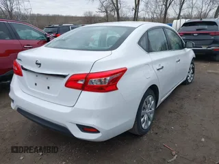 2017 Nissan Sentra SV with VIN 3N1AB7AP9HY312390, listed as a IAAI auction lot 41723913 with 119,391 mi miles. Bid and sale history available at carsss.com. Image 4.