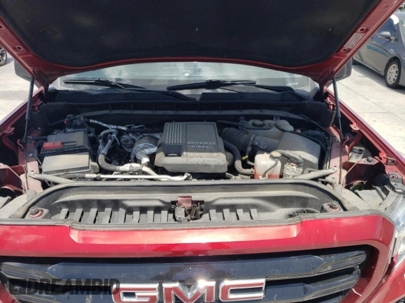 2022 GMC Sierra 1500 Elevation with VIN 3GTU9CET7NG196551, listed as a Copart auction lot 54537325 with 52,870 mi miles and Salvage Title. Bid and sale history available at DreamBid. Image 11.