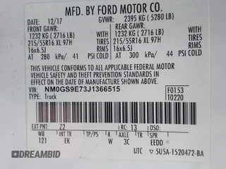 2018 Ford Transit Connect XL with VIN NM0GS9E73J1366515, listed as a IAAI auction lot 41738009 with 112,384 mi miles and . Bid and sale history available at DreamBid. Image 9.