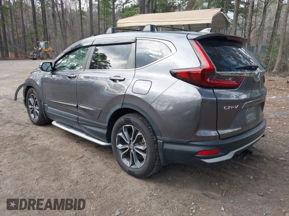 2021 Honda CR-V EX-L with VIN 5J6RW1H87MA000156, listed as a IAAI auction lot 41838439 with 47,009 mi miles and . Bid and sale history available at DreamBid. Image 3.