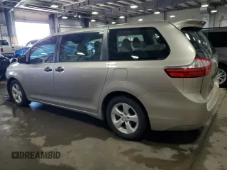 2015 Toyota Sienna L with VIN 5TDZK3DC1FS598628, listed as a Copart auction lot 54139805 with 113,364 mi miles and Salvage title. Bid and sale history available at DreamBid. Image 2.