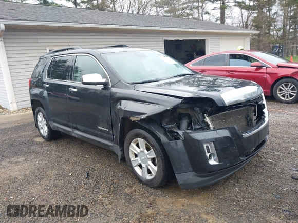 2013 GMC Terrain SLE with VIN 2GKFLTEK4D6302714, listed as a IAAI auction lot 41910909 with 142,671 mi miles. Bid and sale history available at carsss.com. Image 1.