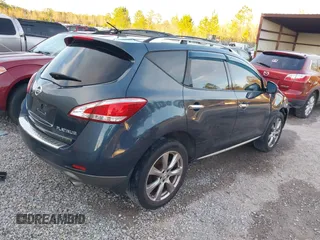 2014 Nissan Murano SV with VIN JN8AZ1MU7EW408338, listed as a IAAI auction lot 41226336 with 161,849 mi miles and . Bid and sale history available at DreamBid. Image 4.