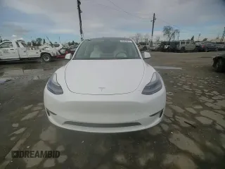 2021 Tesla Model Y Performance with VIN 5YJYGDEF4MF201815, listed as a Copart auction lot 42453075 with 76,888 mi miles and Salvage Title. Bid and sale history available at DreamBid. Image 11.