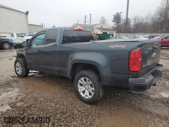 2018 Chevrolet Colorado 4WD LT with VIN 1GCHTCENXJ1222184, listed as a Copart auction lot 89343195 with 80,762 mi miles and Salvage Title. Bid and sale history available at carsss.com. Image 2.