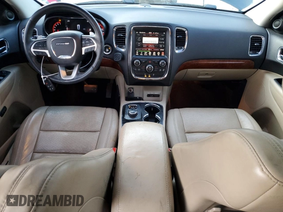 2014 Dodge Durango Citadel z VIN 1C4RDJEG8EC598108, wystawiony jako Copart lot #52485325 z przebiegiem 137 179 mil mil oraz Szkoda całkowita • Salvage title. Historia ofert i sprzedaży dostępna na DreamBid. Obrazek 8.