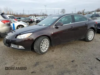 2011 Buick Regal CXL Turbo TO2 with VIN W04GW5EV2B1141688, listed as a Copart auction lot 38987004 with 30,101 mi miles and Salvage Title. Bid and sale history available at carsss.com. Image 1.