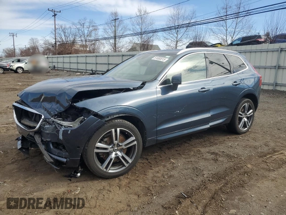 2018 Volvo XC60 Momentum with VIN YV4A22RKXJ1043803, listed as a Copart auction lot 51000515 with Not provided miles and Salvage title. Bid and sale history available at DreamBid. Image 1.