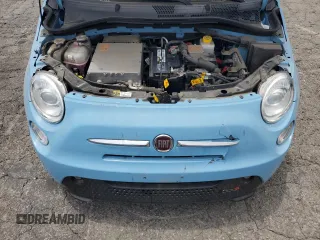 2017 FIAT 500e with VIN 3C3CFFGE9HT561445, listed as a Copart auction lot 65465705 with 59,314 mi miles and Clean title. Bid and sale history available at DreamBid. Image 12.