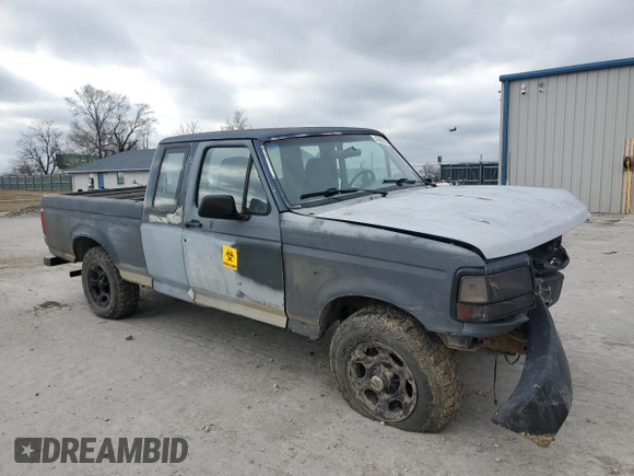 1994 Ford F-150 with VIN 1FTEX14N1RKA55863, listed as a Copart auction lot 42806785 with 0 mi miles and Salvage Title. Bid and sale history available at carsss.com. Image 4.