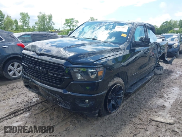 2020 Ram 1500 Big Horn with VIN 1C6SRFFT3LN103124, listed as a IAAI auction lot 42452220 with 122,285 mi miles and . Bid and sale history available at DreamBid. Image 17.