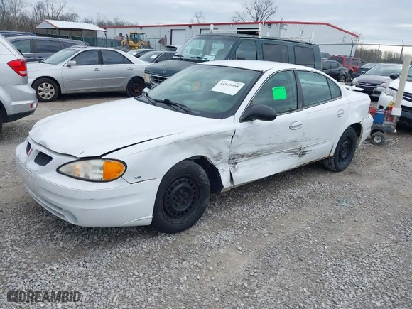 2005 Pontiac Grand Am SE with VIN 1G2NE52E95M191936, listed as a IAAI auction lot 41940665 with 247,461 mi miles. Bid and sale history available at carsss.com. Image 2.