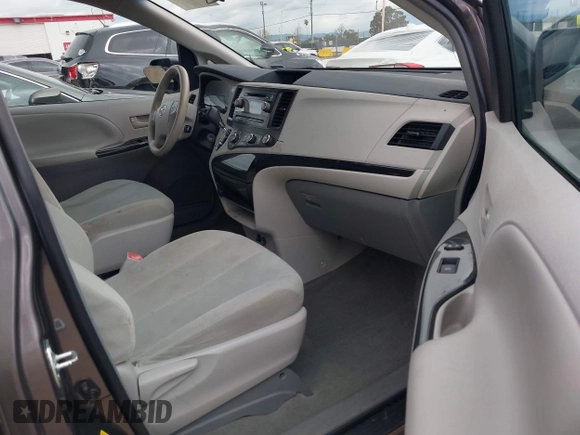 2012 Toyota Sienna with VIN 5TDKA3DC6CS011159, listed as a IAAI auction lot 41788426 with 246,133 mi miles and . Bid and sale history available at DreamBid. Image 5.
