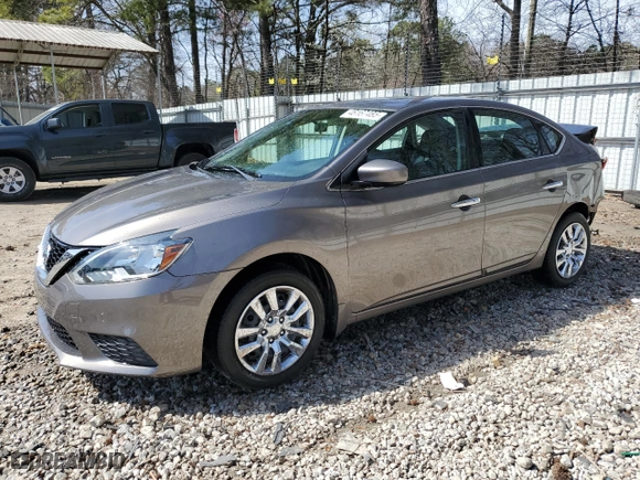 2016 Nissan Sentra SL with VIN 3N1AB7AP2GY336884, listed as a Copart auction lot 48167485 with 104,362 mi miles and Salvage Title. Bid and sale history available at carsss.com. Image 1.