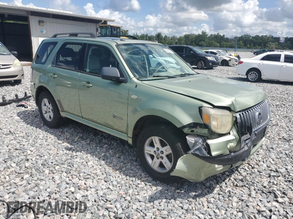 2009 Mercury Mariner Hybrid with VIN 4M2CU29399KJ17064, listed as a Copart auction lot 60263545 with 176,232 mi miles and Salvage title. Bid and sale history available at DreamBid. Image 4.