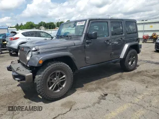 2017 Jeep Wrangler Unlimited Sahara z VIN 1C4BJWEG6HL505338, wystawiony jako Copart lot #60659485 z przebiegiem 86 256 mil mil oraz Szkoda całkowita • Salvage title. Historia ofert i sprzedaży dostępna na DreamBid. Obrazek 1.