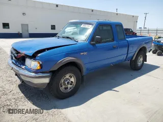 1997 Ford Ranger XLT with VIN 1FTDR15X5VTA27476, listed as a Copart auction lot 58852165 with 195,563 mi miles and Salvage title. Bid and sale history available at DreamBid. Image 1.