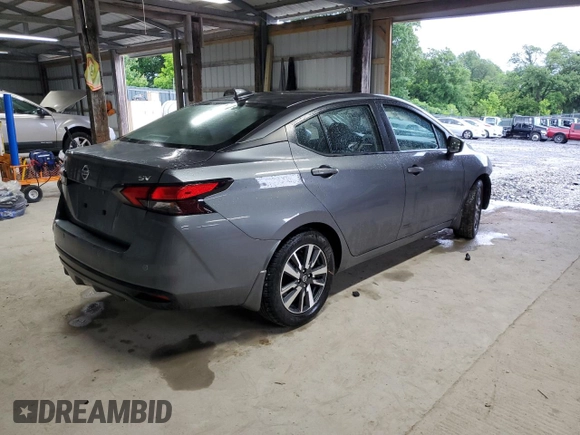 2022 Nissan Versa SV z VIN 3N1CN8EV5NL848664, wystawiony jako Copart lot #58550235 z przebiegiem 56 891 mil mil oraz Szkoda całkowita • Salvage title. Historia ofert i sprzedaży dostępna na DreamBid. Obrazek 3.