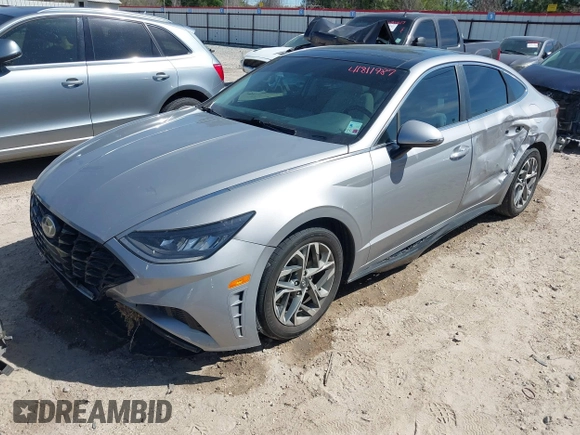 2023 Hyundai Sonata SEL z VIN KMHL14JA2PA269576, wystawiony jako IAAI lot #41811987 z przebiegiem 23 149 mil mil oraz . Historia ofert i sprzedaży dostępna na DreamBid. Obrazek 17.