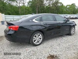 2018 Chevrolet Impala LT with VIN 2G1105S36J9144533, listed as a Copart auction lot 53897875 with 100,956 mi miles and Salvage Title. Bid and sale history available at DreamBid. Image 3.