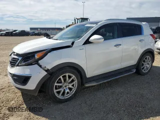 2014 Kia Sportage SX with VIN KNDPCCA61E7594168, listed as a Copart auction lot 63914435 with 95,843 mi miles and Salvage title. Bid and sale history available at DreamBid. Image 1.