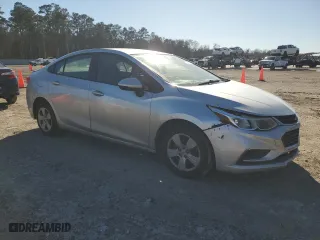 2018 Chevrolet Cruze LS with VIN 1G1BC5SM2J7138265, listed as a Copart auction lot 47418145 with 129,927 mi miles and Salvage Title. Bid and sale history available at carsss.com. Image 4.