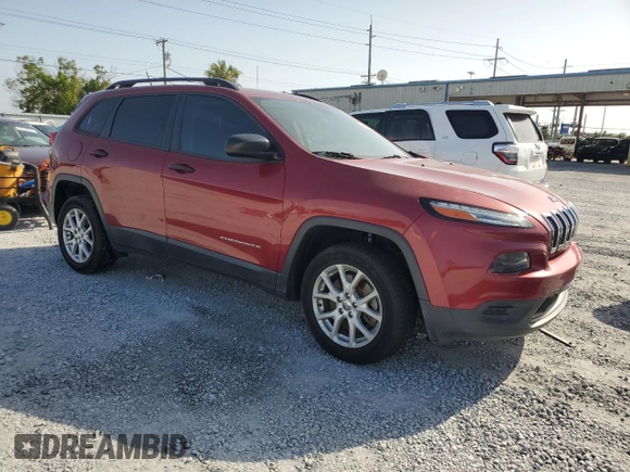 2017 Jeep Cherokee Sport z VIN 1C4PJLAB9HW640648, wystawiony jako Copart lot #59967995 z przebiegiem 120 862 mil mil oraz Szkoda całkowita • Salvage title. Historia ofert i sprzedaży dostępna na DreamBid. Obrazek 4.