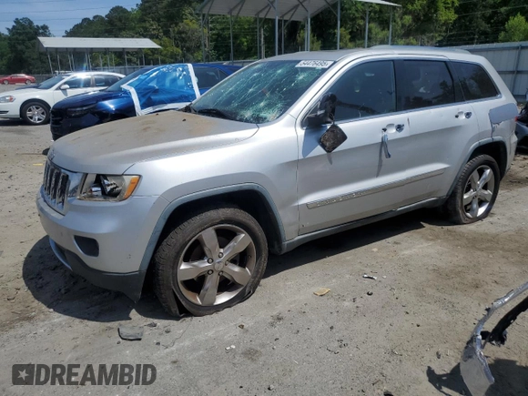 2011 Jeep Grand Cherokee Overland with VIN 1J4RS6GT5BC601453, listed as a Copart auction lot 54476495 with 189,425 mi miles and Clean Title. Bid and sale history available at DreamBid. Image 1.