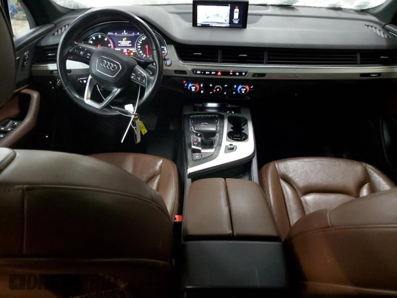 2017 Audi Q7 Premium with VIN WA1AAAF78HD021043, listed as a Copart auction lot 48114225 with 84,879 mi miles and Salvage title. Bid and sale history available at DreamBid. Image 8.