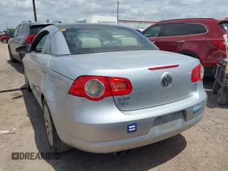 2009 Volkswagen Eos Komfort with VIN WVWBA71F49V016543, listed as a IAAI auction lot 42029360 with 76,657 mi miles and . Bid and sale history available at DreamBid. Image 3.