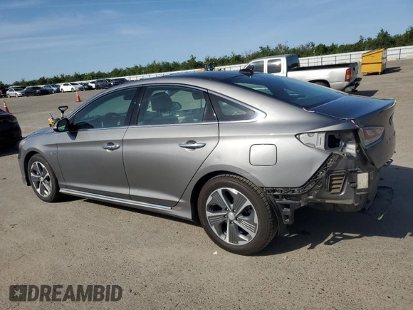 2018 Hyundai Sonata Hybrid Limited with VIN KMHE34L36JA086898, listed as a Copart auction lot 50926745 with 82,150 mi miles and Salvage Title. Bid and sale history available at carsss.com. Image 2.