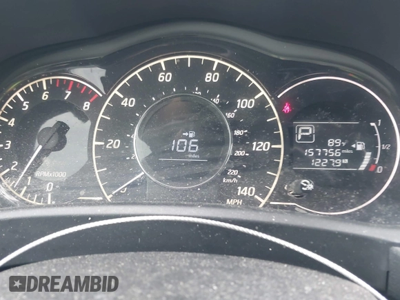 2015 Nissan Note SV with VIN 3N1CE2CP2FL444479, listed as a IAAI auction lot 42389895 with 157,756 mi miles and . Bid and sale history available at DreamBid. Image 7.