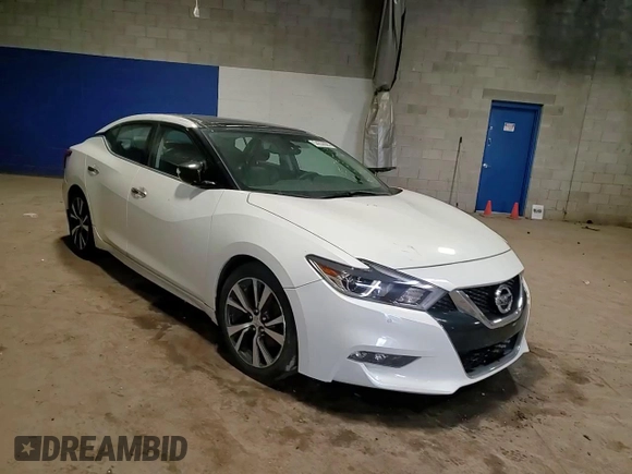 2017 Nissan Maxima S with VIN 1N4AA6AP7HC371446, listed as a Copart auction lot 54222095 with 82,760 mi miles and Salvage Title. Bid and sale history available at DreamBid. Image 13.