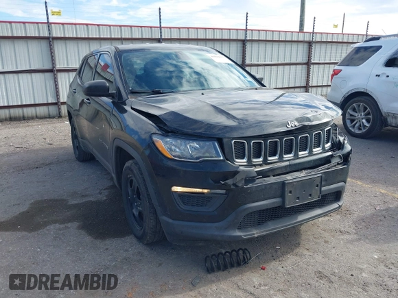 2020 Jeep Compass Sport с VIN 3C4NJCAB2LT102346, выставлен на аукционе IAAI как лот 41010173 с пробегом 70 239 миль миль и . История ставок и продаж доступна на DreamBid. Изображение 1.
