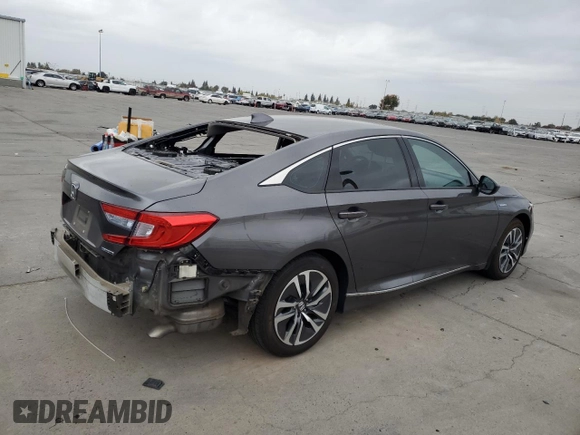 2019 Honda Accord EX with VIN 1HGCV3F49KA005562, listed as a Copart auction lot 79962424 with 48,355 mi miles and Salvage title. Bid and sale history available at DreamBid. Image 3.