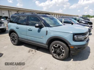 2023 Ford Bronco Sport Outer Banks z VIN 3FMCR9C64PRD15722, wystawiony jako Copart lot #63294805 z przebiegiem 19 457 mil mil oraz Nie do naprawy • Non repairable. Historia ofert i sprzedaży dostępna na DreamBid. Obrazek 4.