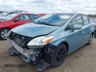 2013 Toyota Prius One with VIN JTDKN3DU2D1725401, listed as a IAAI auction lot 42066366 with 113,761 mi miles. Bid and sale history available at carsss.com. Image 18.