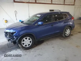 2017 Nissan Rogue SV with VIN KNMAT2MV5HP577669, listed as a Copart auction lot 57059685 with 118,227 mi miles and Salvage title. Bid and sale history available at DreamBid. Image 1.