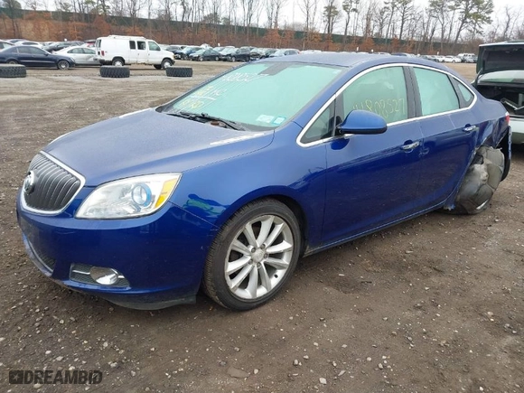 2013 Buick Verano with VIN 1G4PP5SK8D4244396, listed as a IAAI auction lot 41808527 with 72,542 mi miles. Bid and sale history available at carsss.com. Image 2.