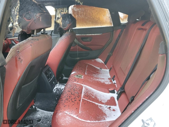 2017 BMW 4 Series 430i with VIN WBA4F7C50HG438324, listed as a Copart auction lot 42317005 with 0 mi miles and Salvage Title. Bid and sale history available at carsss.com. Image 11.